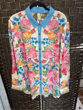 *NEW*Sz XL*Aratta* Blossom shirt